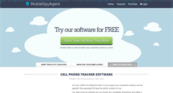 Desktop Screenshot of mobilespyagent.com